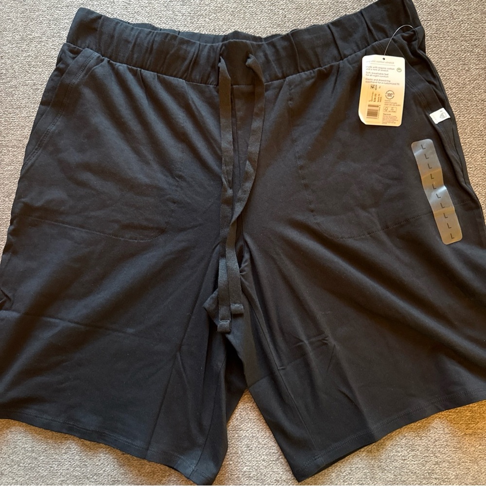 Jockey Women's Organic Cotton Stretch Bermuda Short Everyday Relaxed Sz L - Picture 3 of 6